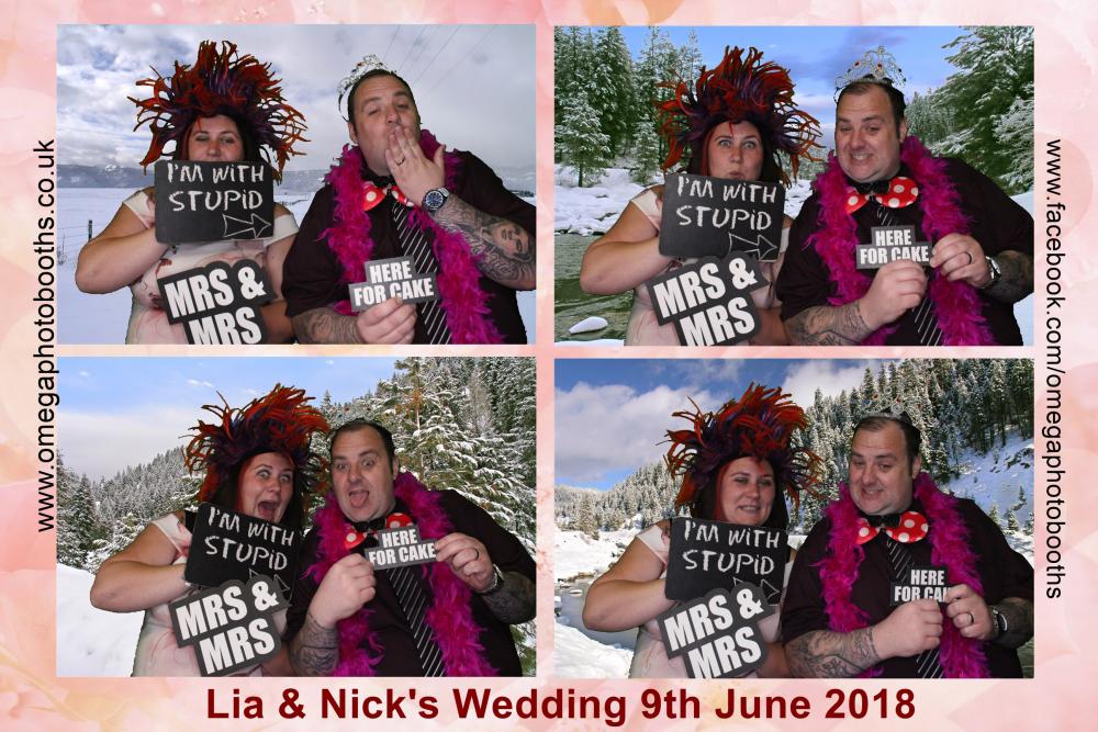 Lia & Nick's Wedding | View more photos from the event at gallery.omegaphotobooths.co.uk/u/Omega-Photobooths/Lia-Nicks-Wedding